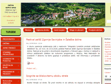Tablet Screenshot of gornji-grad.si